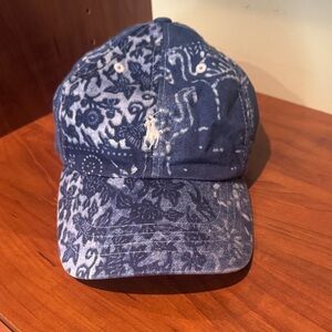 Polo by Ralph Lauren Blue Patterned Hat